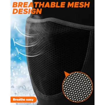 Movable Design Balaclava Ski Mask for Winter Adventures