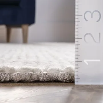 nuLOOM 2x6 Handmade Wool Braided Rug, Elegant & Soft