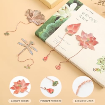 KEEPEXE Gorgeous Metal Bookmarks Perfect for Every Book Lover