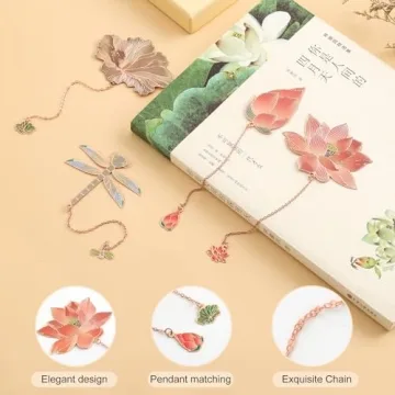 KEEPEXE Gorgeous Metal Bookmarks Perfect for Every Book Lover
