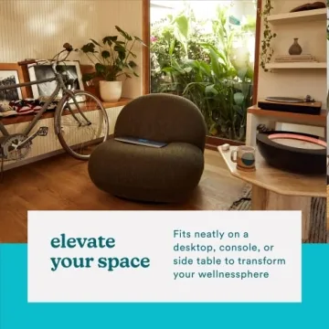 Homedics Drift Sandscape, Perpetual Motion Machine, Zen Garden, Meditation Accessories, Decorative Sandscape, Bluetooth, iOS, Android, by Homedics (21 Inch (Large), Cream)