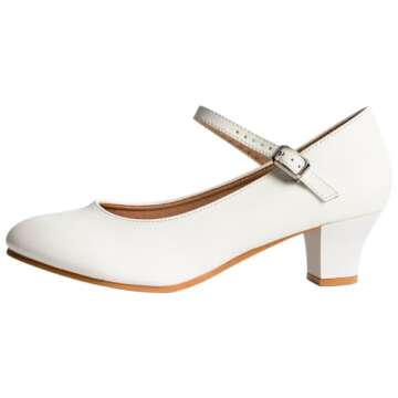 ARCLIBER Dance Heels for Women 1.55" Block Heels