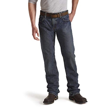 Ariat M5 Stackable Straight Leg Jean – Men’s Slim Fit Denim, Shale, 34W x 30L