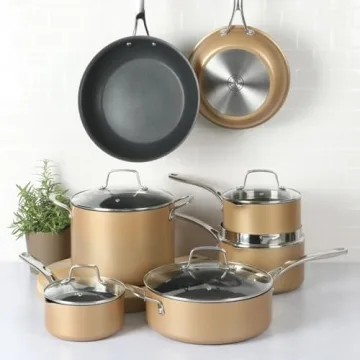 Martha Stewart Induction Safe Nonstick Cookware Set 12 Piece