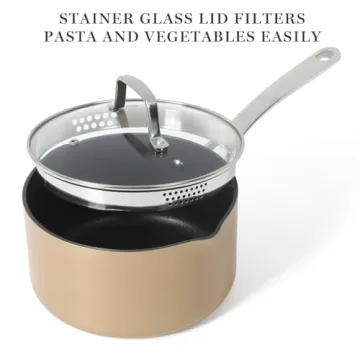 Martha Stewart Induction Safe Nonstick Cookware Set 12 Piece