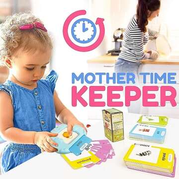 Talking Flash Cards for Toddlers 1 2 3 4 5 Years, 224 Sight Words, Autism Sensory Toys for Autistic ...