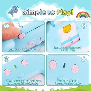 Talking Flash Cards for Toddlers 1 2 3 4 5 Years, 224 Sight Words, Autism Sensory Toys for Autistic Children,Learning Montessori Toys, Educational Preschool Gifts for Kids Ages 2-4