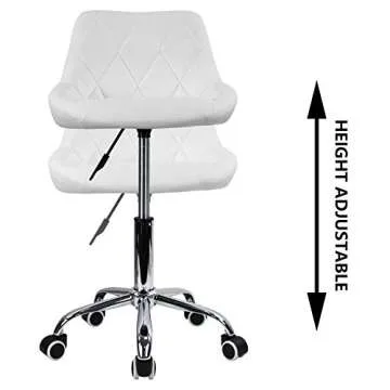 KKTONER Height Adjustable Swivel Chair for Office & Home