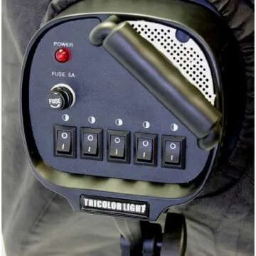 CowboyStudio 2275 Watt Digital Video Continuous Softbox Lighting Kit with Boom and Carrying Case, 2000w Boom Kit