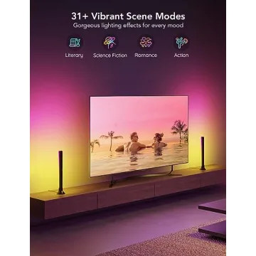 Govee RGBIC Light Bars for TVs, Works with Alexa