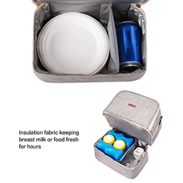 Stylish Breast Pump Backpack Cooler for Busy Moms