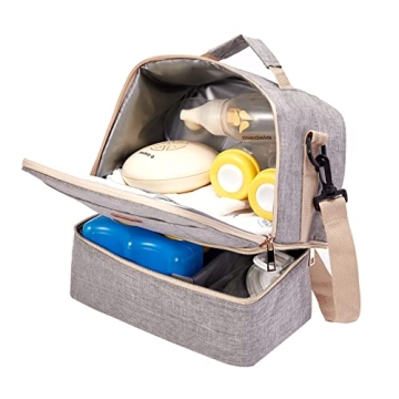 Stylish Breast Pump Backpack Cooler for Busy Moms