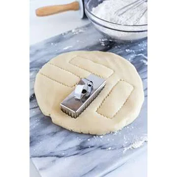 Fox Run 3-Inch Shortbread Cookie Cutter in Stainless Steel