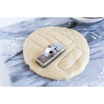 Fox Run 3-Inch Shortbread Cookie Cutter in Stainless Steel