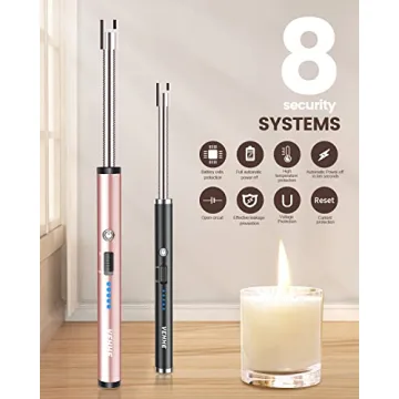 VEHHE Rechargeable Candle Lighter - 2 Pack Electric Lighters