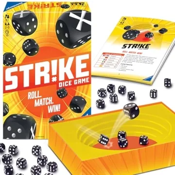 Ravensburger Strike - Engaging Family Dice Game with Match Fun and Strategy