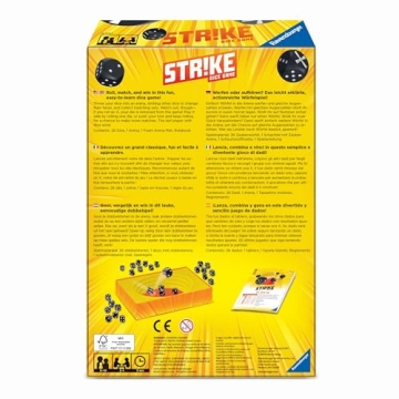 Ravensburger Strike - Dice Game for All Ages | Fun & Strategy