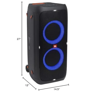 JBL PartyBox 310 - Renewed Black Bluetooth Speaker