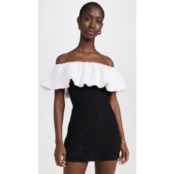 Stylish Off-Shoulder Anita Mini Dress by Show Me Your Mumu