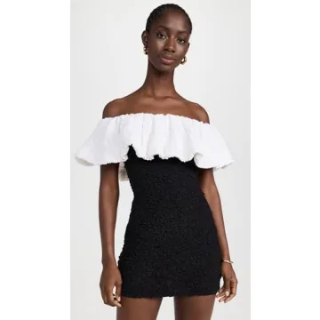 Stylish Off-Shoulder Anita Mini Dress by Show Me Your Mumu