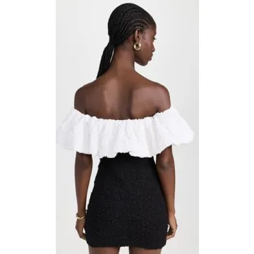 Stylish Off-Shoulder Anita Mini Dress by Show Me Your Mumu