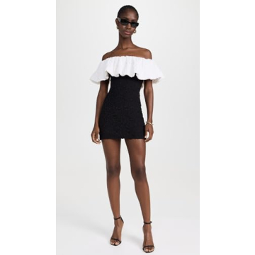 Stylish Off-Shoulder Anita Mini Dress by Show Me Your Mumu