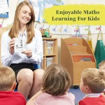 Star Right Education Addition Flash Cards, 0-12 (All Facts, 169 Cards) with 2 Rings - Addition Flashcards