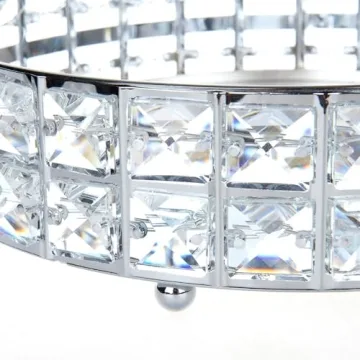 Feyarl Sparkly Crystal Perfume Vanity Makeup Tray