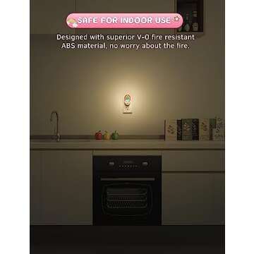 Rainbow Night Light for Kids, Dusk to Dawn Sensor