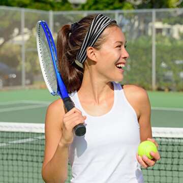 Yunsailing 36 Pcs Boho Headbands for Fashion and Fitness