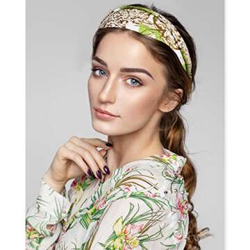 Yunsailing 36 Pcs Boho Headbands for Fashion and Fitness
