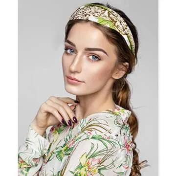 Yunsailing 36 Pcs Boho Headbands for Fashion and Fitness