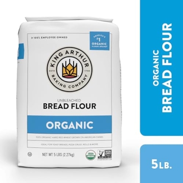 King Arthur Organic Bread Flour - High Protein for Artisan Baking