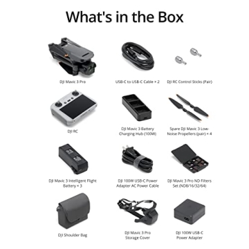 DJI Mavic 3 Pro Fly More Combo - Hasselblad Triple-Camera Drone