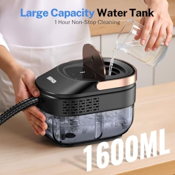 ODSD Steam Cleaner: Powerful 15s Heat-Up & 1.6L Tank