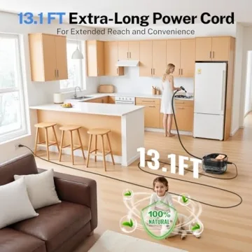 ODSD Steam Cleaner: Powerful 15s Heat-Up & 1.6L Tank