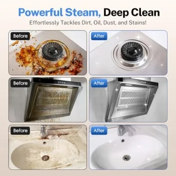 ODSD Steam Cleaner: Powerful 15s Heat-Up & 1.6L Tank