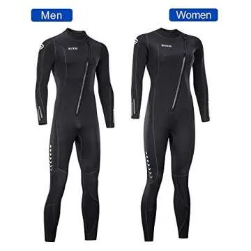 Ultra Stretch 3mm Neoprene Wetsuit Full Body Diving Suit
