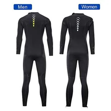 Ultra Stretch 3mm Neoprene Wetsuit Full Body Diving Suit
