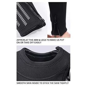 Ultra Stretch 3mm Neoprene Wetsuit Full Body Diving Suit