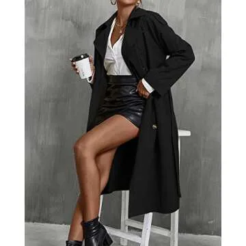 Stylish Waterproof Trench Coat for Women