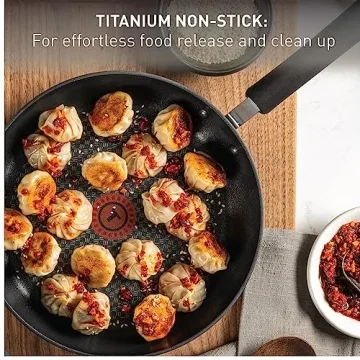 T-fal 10 Inch Nonstick Fry Pan with Lid, Durable & Versatile