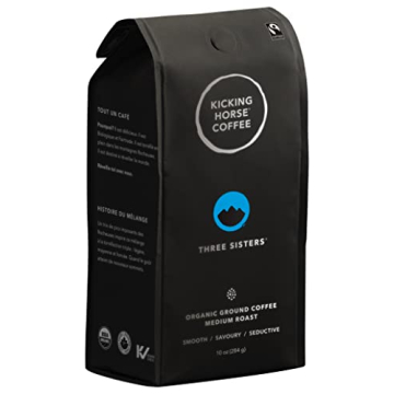 Three Sisters Kicking Horse Coffee 10 oz - Rich & Smooth