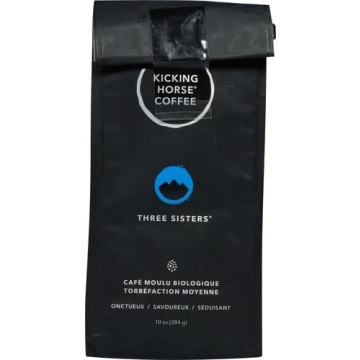Three Sisters Kicking Horse Coffee 10 oz - Rich & Smooth