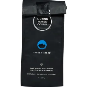 Three Sisters Kicking Horse Coffee 10 oz - Rich & Smooth