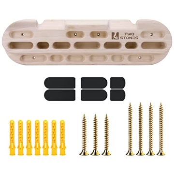 TWO STONES Climbing Hangboard Training with Multi-Holds