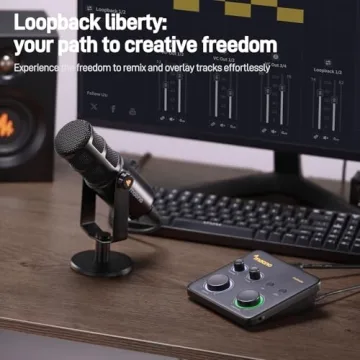 MAONO USB Audio Interface - 24-bit/192kHz XLR Input