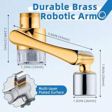 CECEFIN Water Filter Aerator Extender for Clean Water
