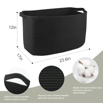 MEGASKET Extra Large Storage Basket for Organizing