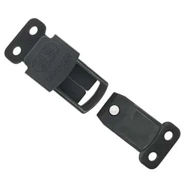 Herm Sprenger Black Stainless Steel ClicLock Buckle for Dog Training - Durable Fastener for All Dogs...